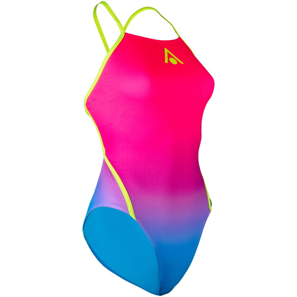 2025 Aquasphere Womens Essential Diamond Back Adjustable Swim Suit SW4739907 - Multicolour / Yellow